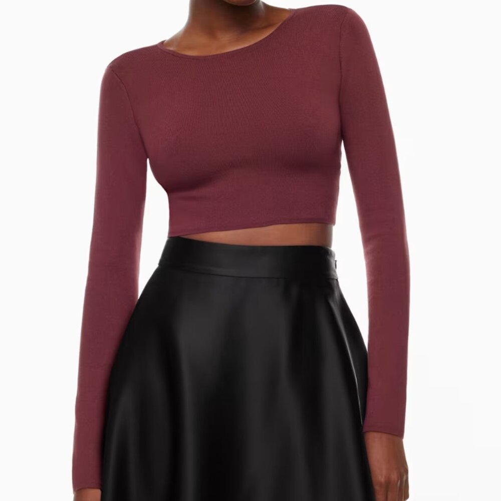 Aritzia - Sculpt Knit Forefront Longsleeve